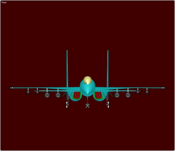 3ds max sukhoi su-37 terminator assembly - Sukhoi Su-37 Terminator Assembly Model by RodgerSaintJohn