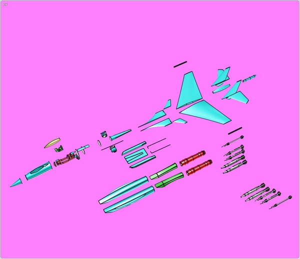 3ds max sukhoi su-37 terminator assembly - Sukhoi Su-37 Terminator Assembly Model by RodgerSaintJohn