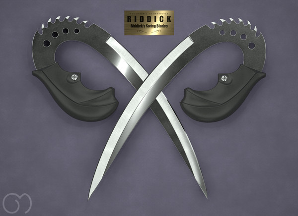 maya riddick s blades - Riddick s blades by goodmesh