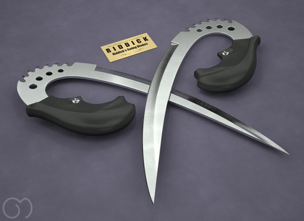 maya riddick s blades - Riddick s blades by goodmesh