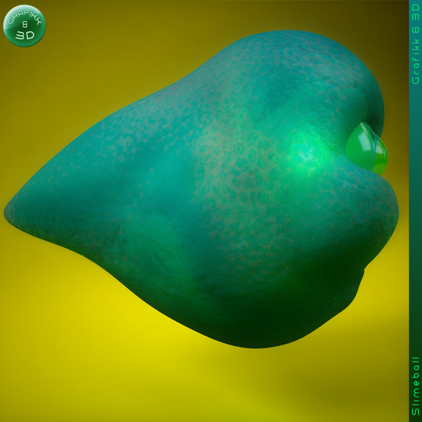 3ds max slime - Slime Ball by PolyTron
