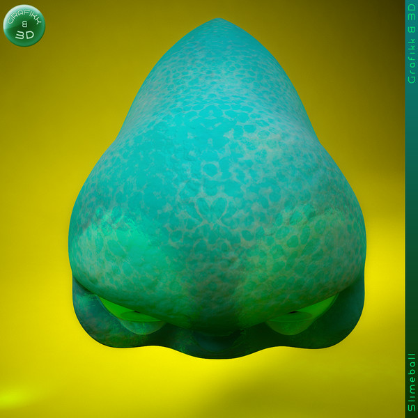 3ds max slime - Slime Ball by PolyTron
