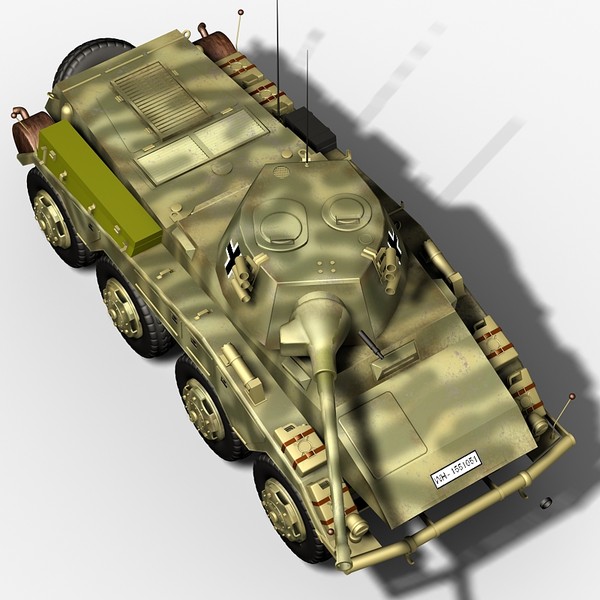 ww2 german sdkfz 234 3d max - Sdkfz 234 PUMA by Sandu_Bublic