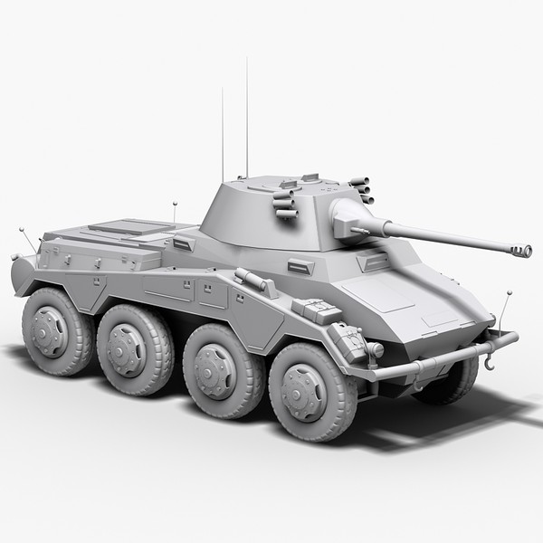 ww2 german sdkfz 234 3d max - Sdkfz 234 PUMA by Sandu_Bublic
