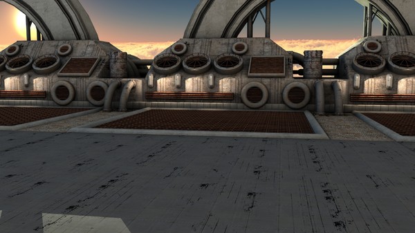 futuristic bridge environment scene 3d c4d - Futuristic Bridge Environment by KeremGogus