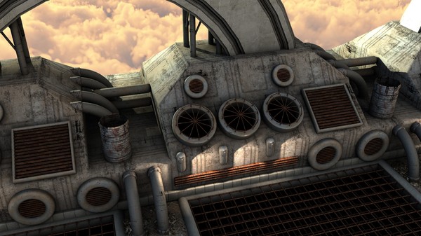 futuristic bridge environment scene 3d c4d - Futuristic Bridge Environment by KeremGogus