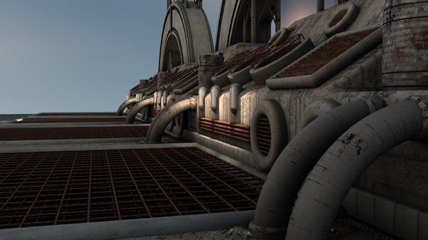 futuristic bridge environment scene 3d c4d - Futuristic Bridge Environment by KeremGogus