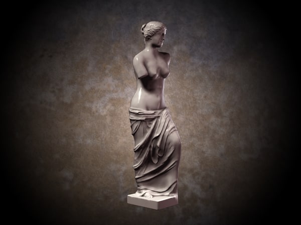 venus hi 3d model - Venus hi poly + low poly by valdic