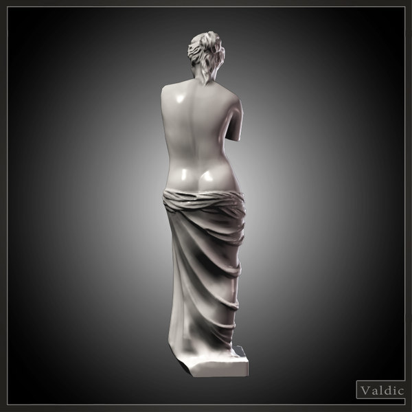 venus hi 3d model - Venus hi poly + low poly by valdic