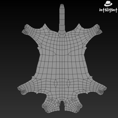 tiger feline cat 3d 3ds - Low Poly Tiger With Maps by Int3lig3nt