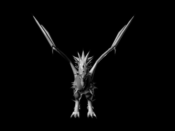 free dragon 3d model - Dragon by Aindra00
