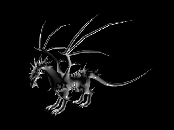 free dragon 3d model - Dragon by Aindra00