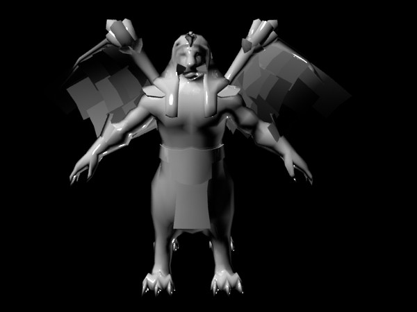 free 3ds mode creature beast - Sphinx by Aindra00