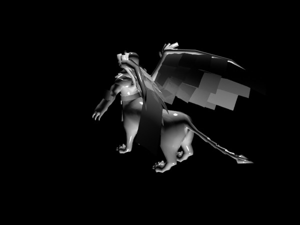 free 3ds mode creature beast - Sphinx by Aindra00
