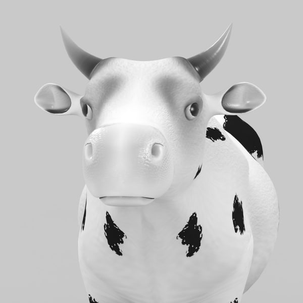 cow animation 3d 3ds - Animal.Cow.MAX.MF by 3DLocker