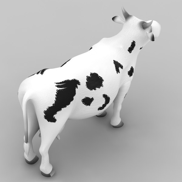 cow animation 3d 3ds - Animal.Cow.MAX.MF by 3DLocker