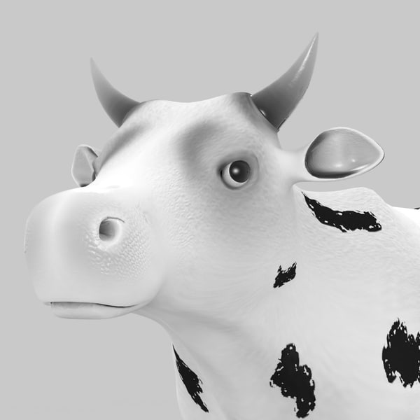 cow animation 3d 3ds - Animal.Cow.MAX.MF by 3DLocker