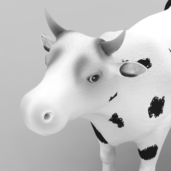 cow animation 3d 3ds - Animal.Cow.MAX.MF by 3DLocker
