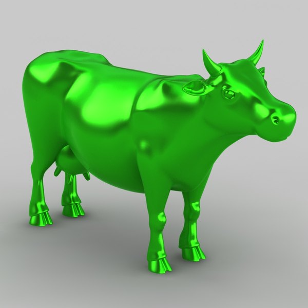 cow animation 3d 3ds - Animal.Cow.MAX.MF by 3DLocker