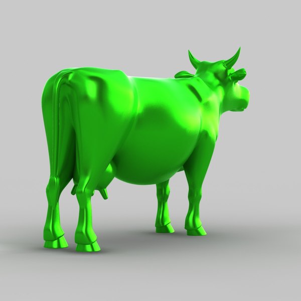 cow animation 3d 3ds - Animal.Cow.MAX.MF by 3DLocker