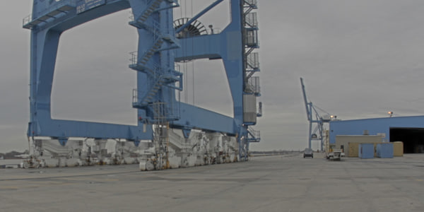 3d model 360 panorama port - Port Panorama HDRI by goggles