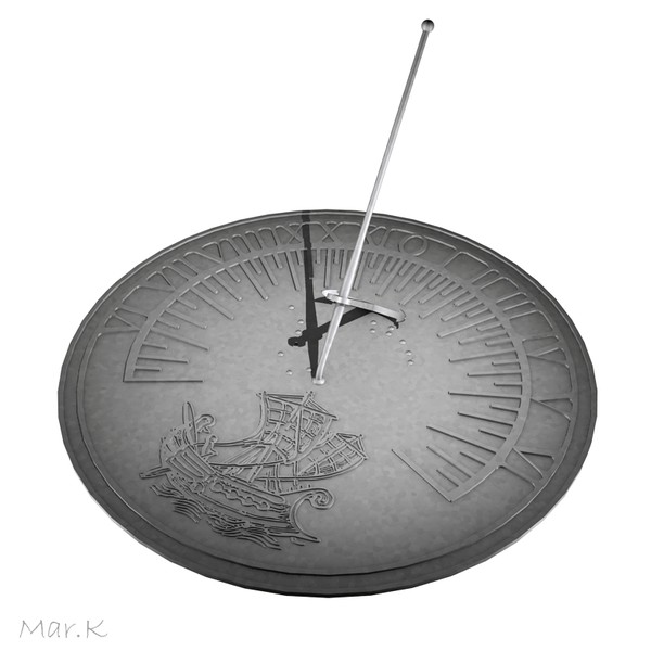 sun dials 3d model - Sun Dials by Mar.K
