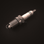 3d model of spark plug