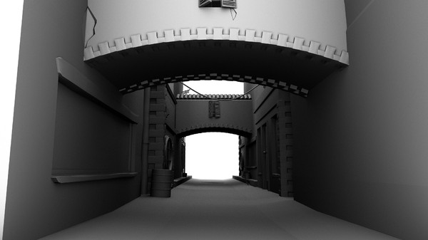 3d street old model - Old Street Environment by KeremGogus