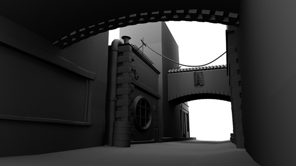 3d street old model - Old Street Environment by KeremGogus