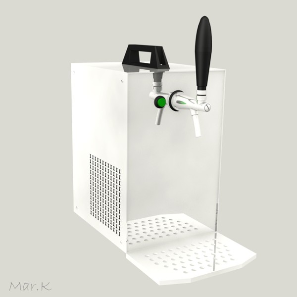 3d portable beer cooler - Beer Cooler by Mar.K