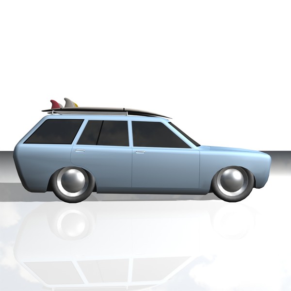 3ds datsun 1970 - 1970 Datsun - Modified - by CarCus Creations