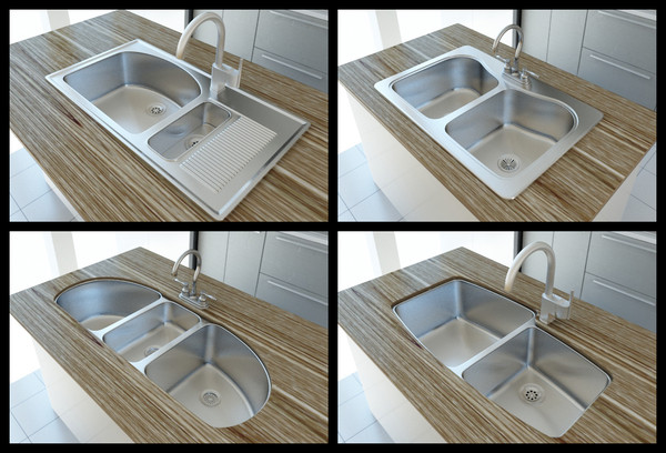 kitchen sinks max - kitchen_volume1_sinks by ExtendedPrimitives