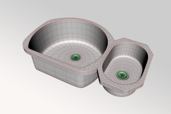 kitchen sinks max - kitchen_volume1_sinks by ExtendedPrimitives