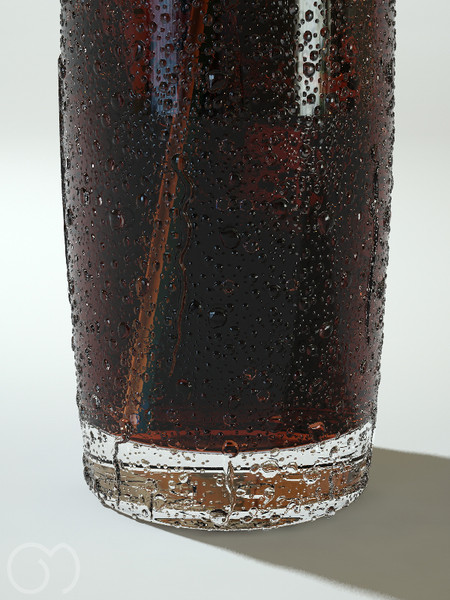 3d model cola bubbles slice - Cola by goodmesh