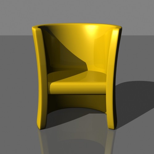 3d kids trioli chair - Trioli Chair by mostlysquare