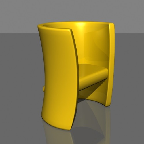 3d kids trioli chair - Trioli Chair by mostlysquare