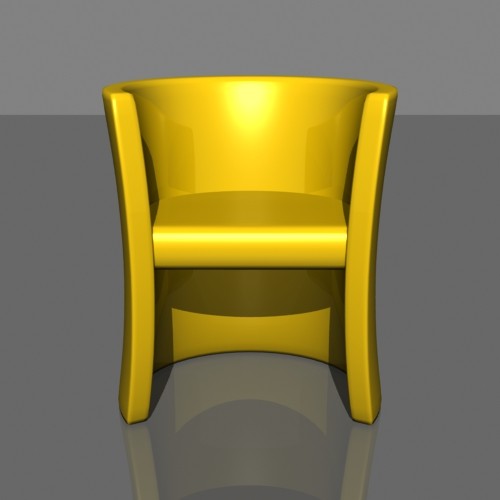 3d kids trioli chair - Trioli Chair by mostlysquare