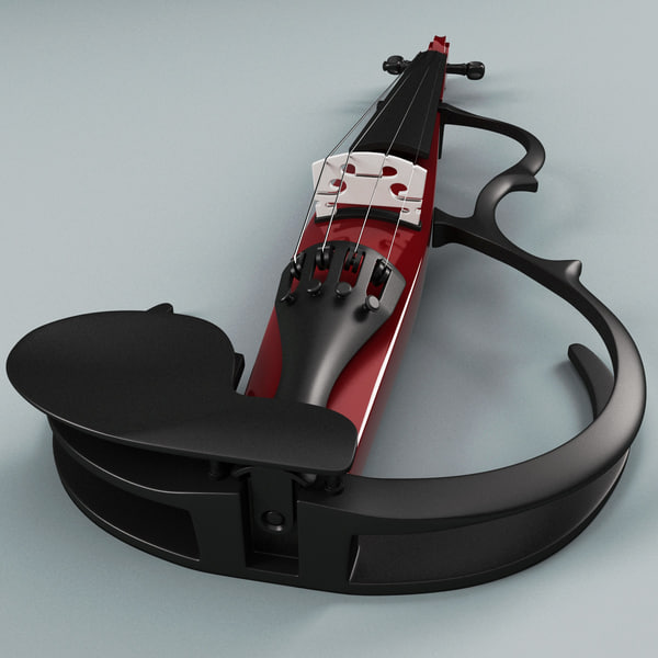 c4d yamaha sv-150 silent violin - Yamaha SV-150 Silent Violin by 3d_molier