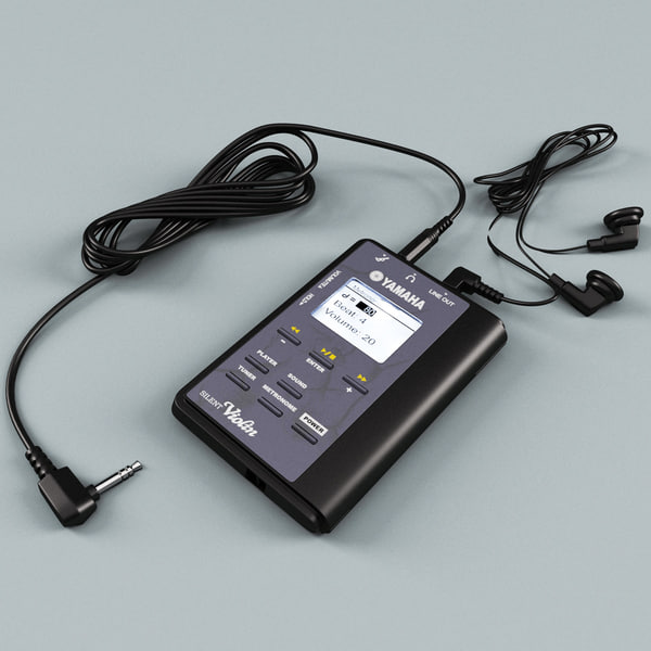 3d yamaha sv-150 silent violin - Yamaha SV-150 Silent Violin Collection by 3d_molier