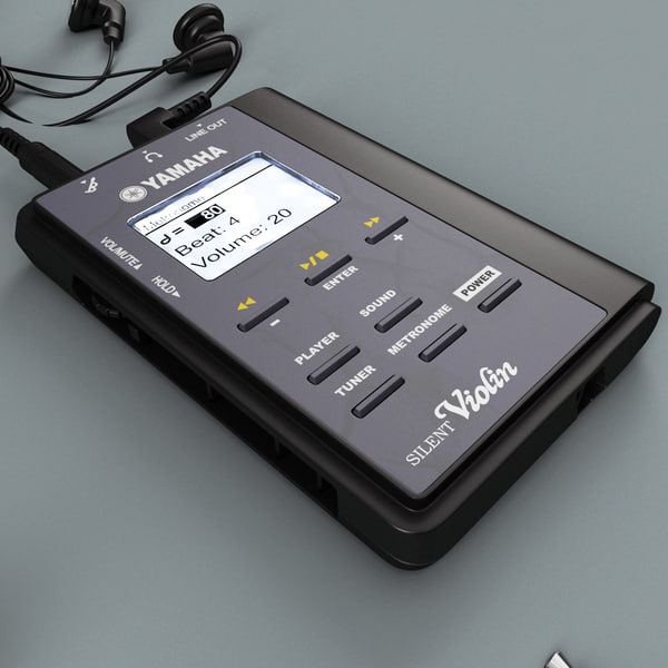 3d yamaha sv-150 silent violin - Yamaha SV-150 Silent Violin Collection by 3d_molier