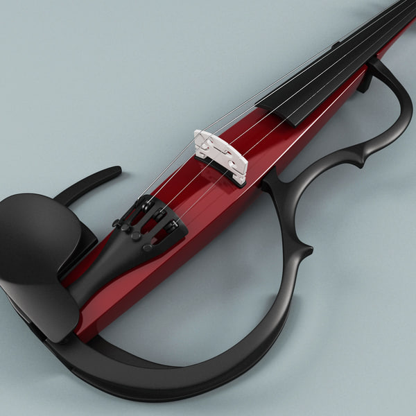 3d yamaha sv-150 silent violin - Yamaha SV-150 Silent Violin Collection by 3d_molier