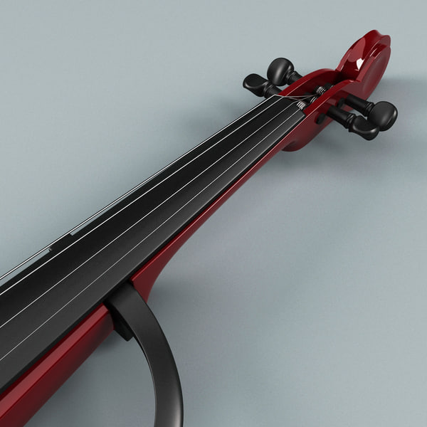3d yamaha sv-150 silent violin - Yamaha SV-150 Silent Violin Collection by 3d_molier