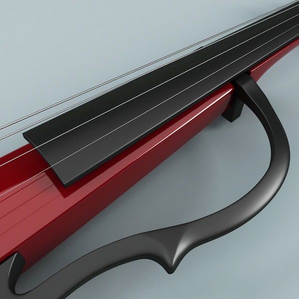3d yamaha sv-150 silent violin - Yamaha SV-150 Silent Violin Collection by 3d_molier
