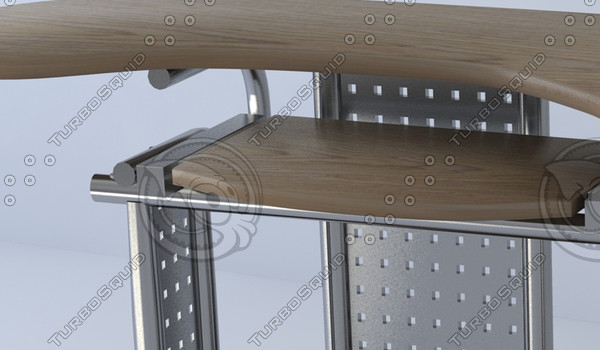 computer table 3d obj - PC-Table... by schanya