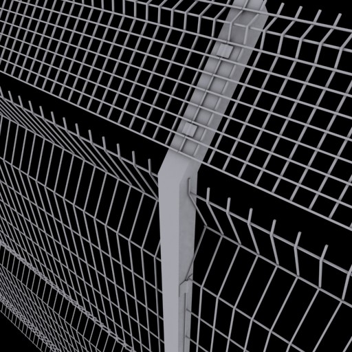 3ds max variable wired fence - Variable Wired Fence by csirkeFrs
