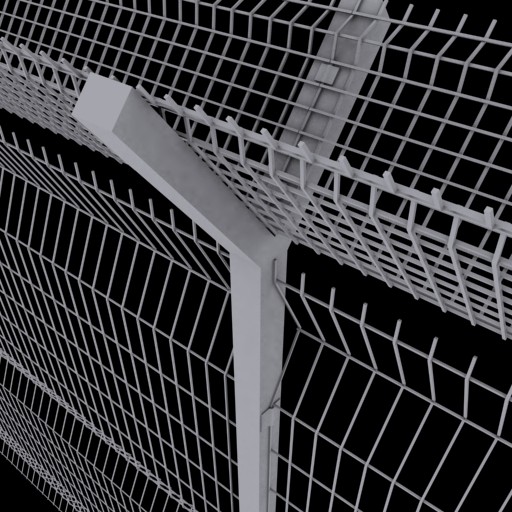 3ds max variable wired fence - Variable Wired Fence by csirkeFrs