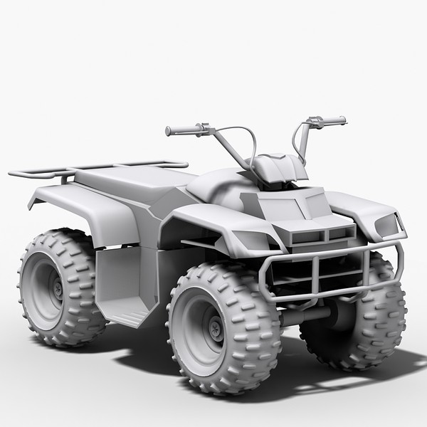 3d yamaha grizzly atv model - Yamaha Grizzly ATV by Sandu_Bublic