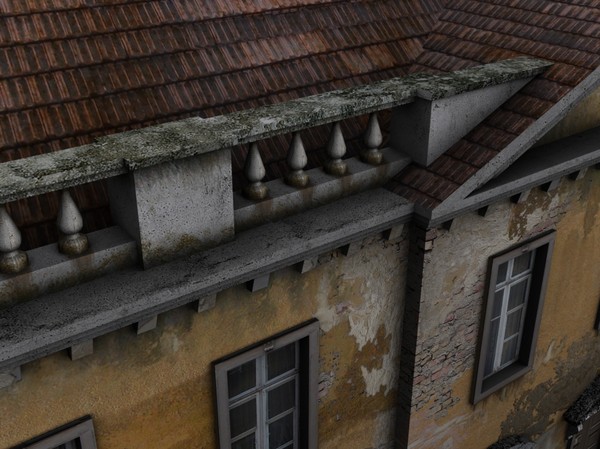 3ds max small city hall building - Small City Hall Building by csirkeFrs