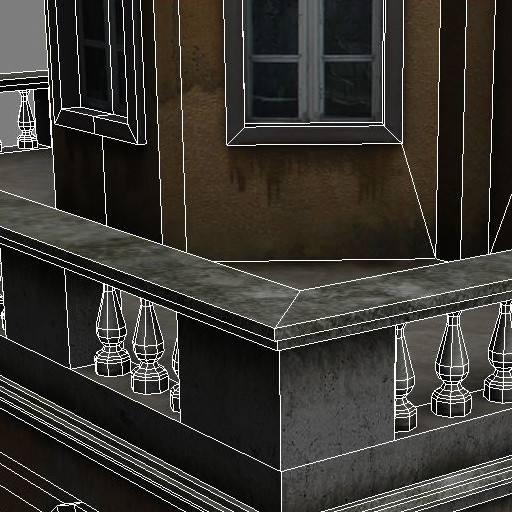 3ds max small city hall building - Small City Hall Building by csirkeFrs