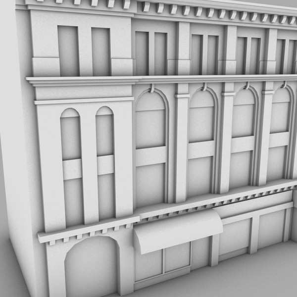 3dsmax old office building - Old Office Building by csirkeFrs